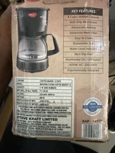 Peigon Coffee Maker Unused Cucina Model