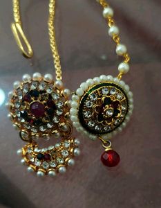 Exquisite Indian Maang Tikka Jewelry
