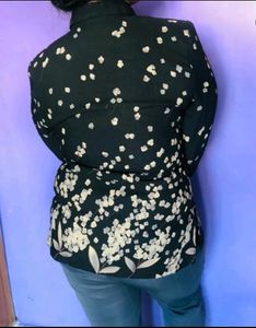 Black Classy Shirt For Women
