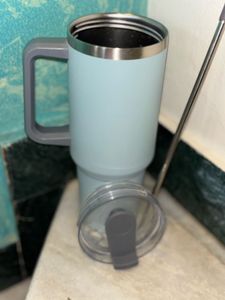 Personalized Tumbler with Straw