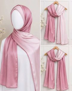 Satin Ombre Hijab Scarf