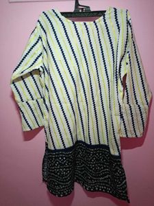 Striped Casual Kurti