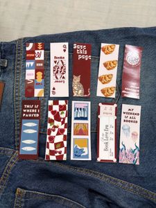 10 Bookmarks Set
