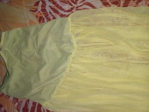 Flowy Yellow Maxi Skirt