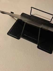 Adjustable Black Metal Book Stand