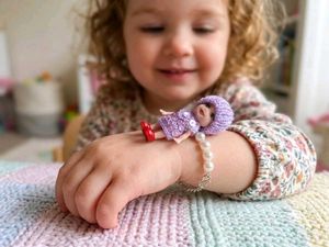 Cute Doll Charm Bracelet for Girls