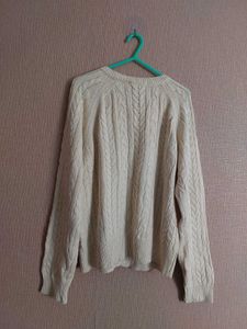 Cream Knit Cardigan