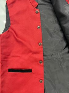 Mehroon Red Waistcoats Or Modi Jacket L Size