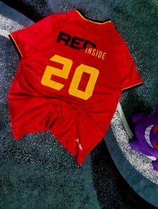 🚨 football jersey Red T-Shirt 🇯🇵