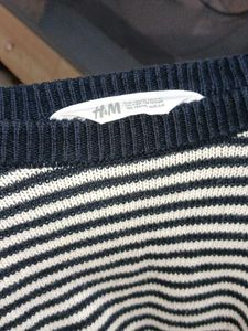 Classic Striped Knit Sweater