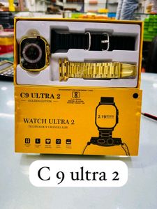 C9 Ultra 2 Golden Edition Smart Watch