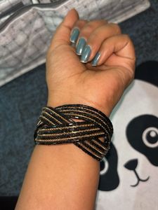 Boho Beaded Statement Cuff Bracelet