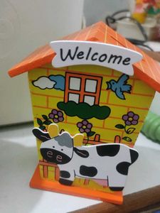 combo Cow piggy bank for kids and googles