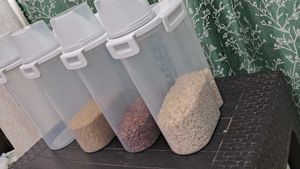 Plastic Grocery Container(Pack Of 2)