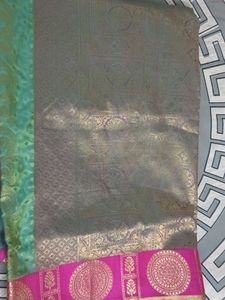 Elegant Silk Blend Saree