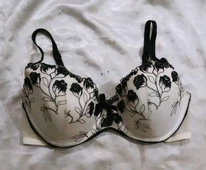 Elegant Embroidered Bra
