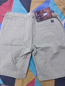 Solid Men Green Casual Shorts