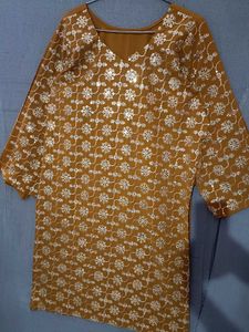 Elegant Sequin Embroidered Kurti