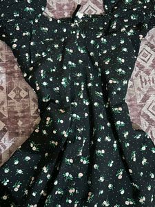 Floral Print Mini Dress