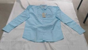 Men's Light Blue Casual Shirt