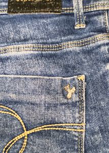 Jealous 21 Denim Dungaree Set for Girls | Blue