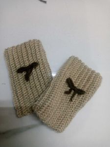 Handmade Crochet Fingerless Gloves
