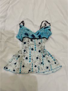 Boho Print Camisole y2k Top