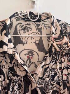 Zara - Patterned Blouse