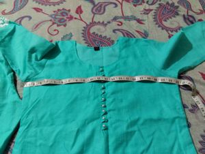 sky blue kurta, pant with net duptta