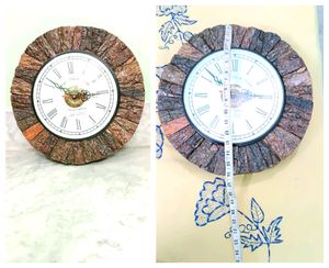 New Big Wooden Wall Clock