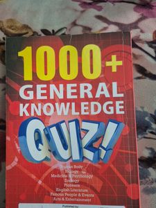 1000+ General Knowledge Quiz Book