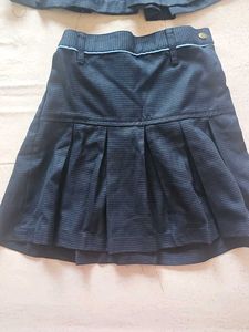 Chic Pleated Skirt Set- 2 / Uniform