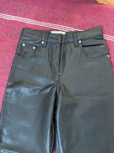 Black Leather Pants