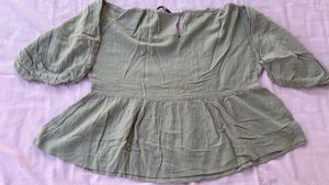 Boho Embroidered Peasant Blouse