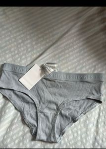 Grey Ribbed Hennes Underwear