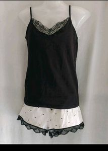 Cute Polka Dot Pajama Set