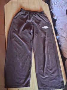Bonkers Brown Wide Leg Sweatpants