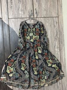 Floral Print Drees with dupatta