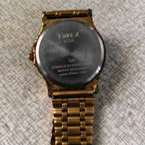 Timex Gold Tone Watch
