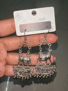 Bohemian Elephant Dangle Earrings 💘