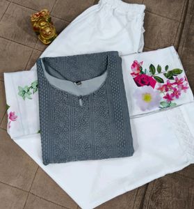 Kurti Pant Duptta Sett. No Any Offer