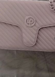 Baby Pink Lino Perros Bag Clutch Handbag  Purse