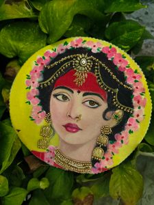 Handcrafted maa rukmini Painting