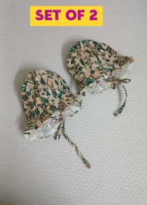 Set of 2 Baby Bonnets