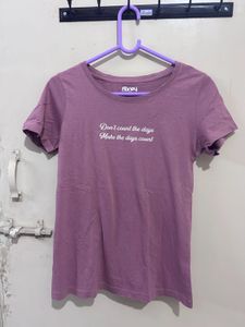 Mauve 'Make the Days Count' Tee