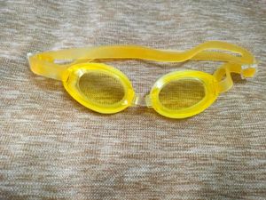 Yellow Swim Goggles