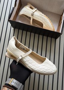 Cream Mary Jane Ladies Sneakers