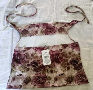 Floral Print Halter Neck Top