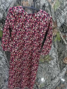 Floral Print kurti pant duppata set
