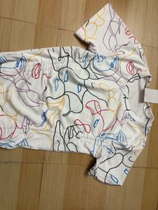 white colored line top